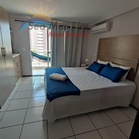 Seamar Flat Natal Rn Varandas- Completo Com Ar E Cozinha Exterior photo