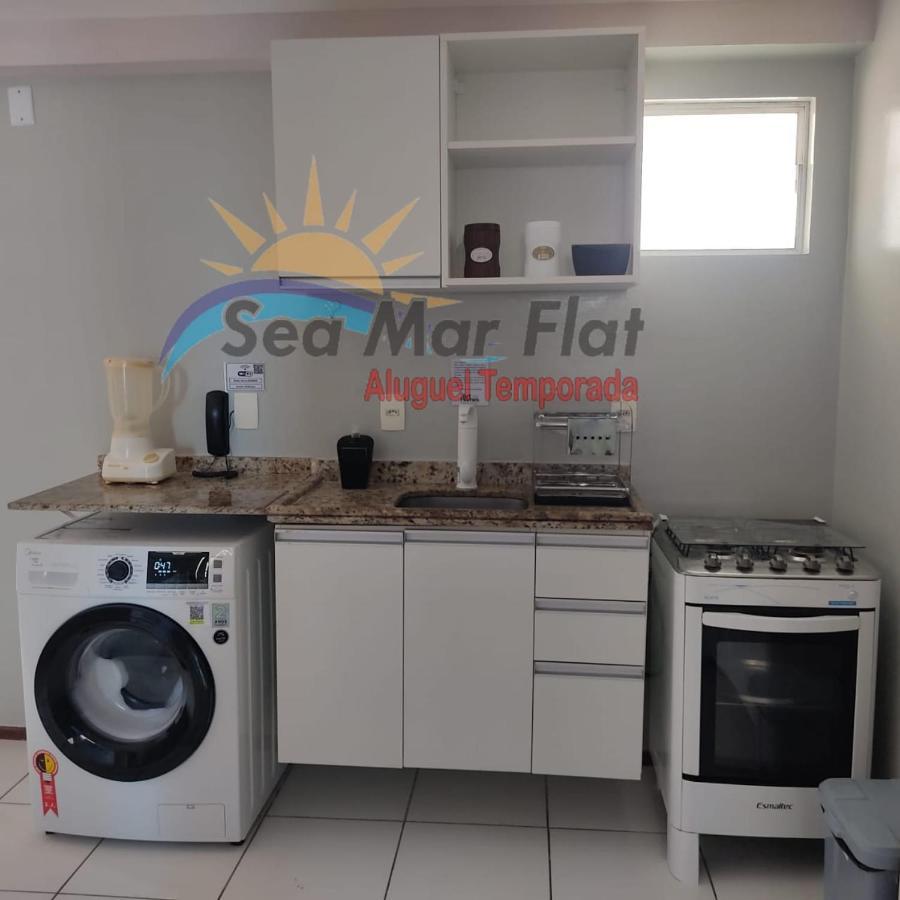 Apartamento Seamar Flat Rn Varandas- Completo Com Ar E Cozinha Natal